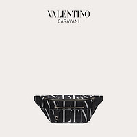 VALENTINO GARAVANI/华伦天奴 男士 VLTN TIMES 尼龙腰包 黑色