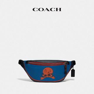 COACH/蔻驰男士开心马车图案RIVINGTON腰包