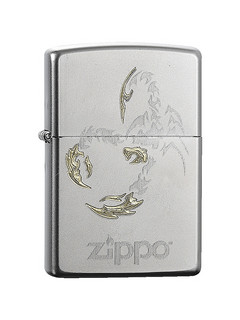 zippo 之宝 ZP-205 缎纱镀铬 防风打火机 *3件 +凑单品