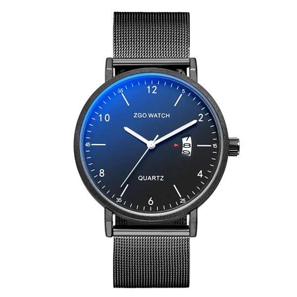 商品正港(zgo)手表男学生超薄机械潮流初中青少年高中生防水男士电子