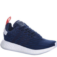 adidas Originals NMD_R2 PK 男士休闲鞋运动鞋 BB2952 蓝色 UK8