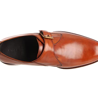 歌涵 COLE HAAN Air Madison Monk Strap 男款真皮搭扣鞋
