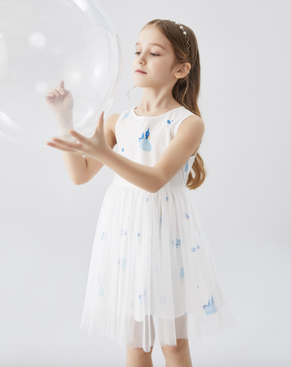 小编精选annil安奈儿迪士尼女童公主裙