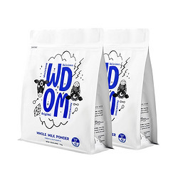 WDOM 渥康 全脂奶粉进口高钙高蛋白 1kg*2袋