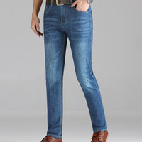 雅鹿 002 男士直筒牛仔裤