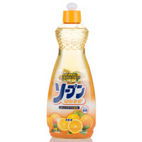 家耐优 KANEYO  橙香果蔬 餐具洗洁精 600ml/瓶  日本原装进口