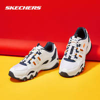 Skechers斯凯奇秋季新品情侣鞋男子厚底老爹鞋休闲运动鞋888025