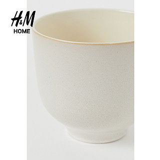 HM HOME家居用品家居饰品2020新款简约风小号陶瓷花盆 0895334