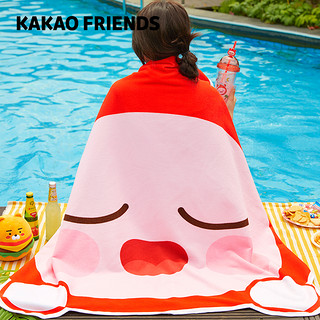 KAKAO FRIENDS 海滩酒吧沙滩浴巾泳池海边游泳可爱卡通毛巾毯子