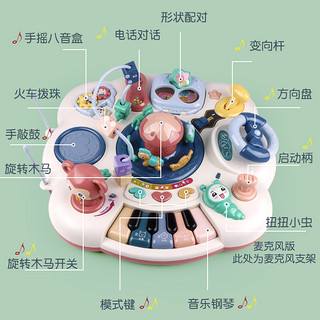 婴儿童多功能游乐场玩具桌台小孩学习桌4宝宝早教益智游戏桌子1岁