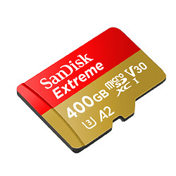 SanDisk 闪迪 Extreme microSDXC A2 UHS-I U3 TF存储卡 400GB