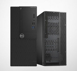 DELL 戴尔 Optiplex 3050MT 台式机 酷睿i3-7100 4GB 1TB HDD  