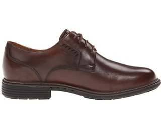 Clarks UN 优越系列 Walk 男款商务皮鞋 棕色 US 8.5