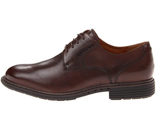 Clarks UN 优越系列 Walk 男款商务皮鞋 棕色 US 8.5