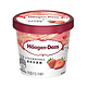 限地区、京东PLUS会员：Häagen·Dazs 哈根达斯 草莓口味 冰淇淋 100ml *7件