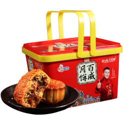 百威 百威 提篮月饼组合 45g*10枚 多味任选