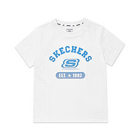聚划算百亿补贴：Skechers 斯凯奇 男童logo印花T恤