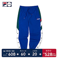 FILA FUSION 斐乐官方 男子梭织长裤 2020夏季新款潮流校服运动裤