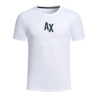 ARMANI EXCHANGE 阿玛尼奢侈品男士短袖针织T恤衫 3ZZTAC-ZJA5Z WHITE-1100 L