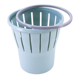 尔蓝（Airline）10L中号分类垃圾桶家用 办公室纸篓垃圾桶袋 塑料垃圾篓 GB103