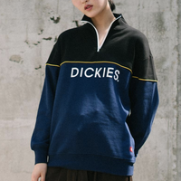 Dickies DK007052 字母印花半开襟卫衣