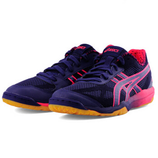 亚瑟士(asics)羽毛球鞋ROTE JAPAN LYTE AWC室内运动鞋男女通用1053A001 1053A001-400藏青色/粉色 42