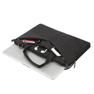 Phlees 电脑包14英寸 超凡系列 苹果联想戴尔华硕笔记本电脑包MacBook air/pro内胆包保护套 黑色