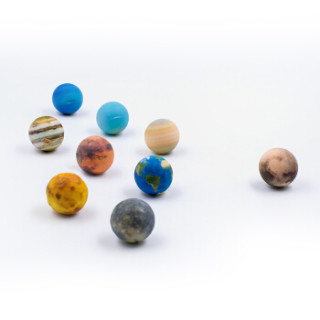 仿真3d打印手办ar太阳系星球模型行星手办单品创意生日礼物 30mm 土星