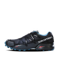 萨洛蒙/SALOMON  中性款越野跑鞋-Speedcross 4 GTX Nocturne 2 404757 Black（黑色） 40.7