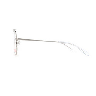 李维斯（Levi's）眼镜框金属方圆框男女款时尚银色镜框女款近视光学镜架 LS05268 C02 57mm