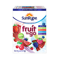SunRype 进口儿童宝宝婴儿零食水果条果丹皮 72条