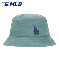 MLB防晒帽子2020夏季新款渔夫帽男女帽子NY/LA基础LOGO刺绣