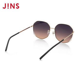 JINS睛姿太阳镜时尚个性金属大框渐变色镜片防紫外线UMN20S070