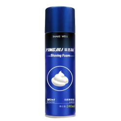 英吉利 男士剃须泡沫 240ml 薄荷味