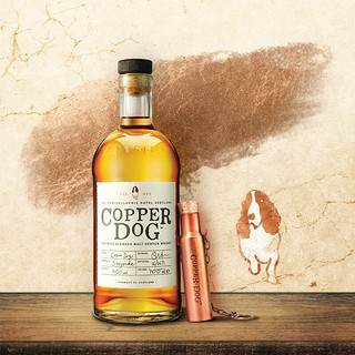 COPPER DOG 铜狗 帝亚吉欧 Copper Dog铜狗 调和麦芽 苏格兰威士忌700ml