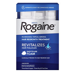 Rogaine 落健 男性浓密头发增发泡沫 60g*3瓶