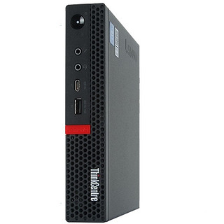 Lenovo 联想 ThinkCentre M720q 商用台式机 黑色 (酷睿i7-10700T、核芯显卡、8GB、128GB SSD、风冷)