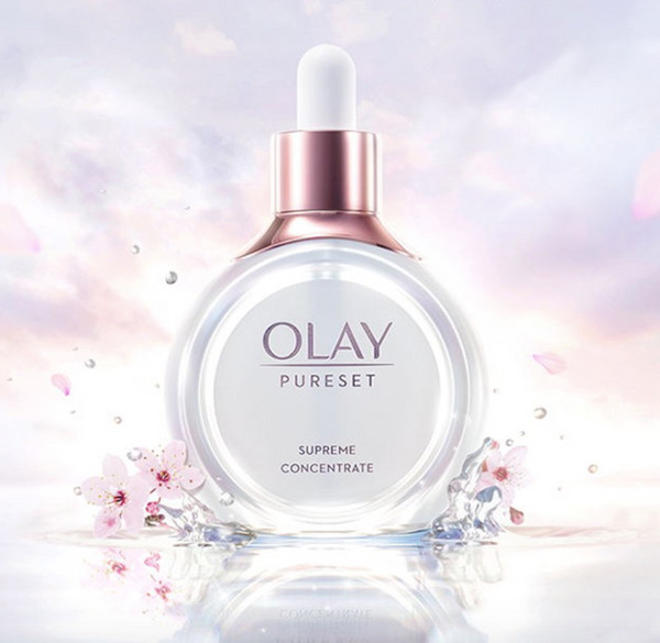 OLAY“流光瓶”纯璨晶透肌底液精华液