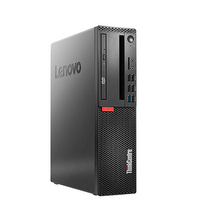 Lenovo 联想 ThinkCentre M720s 8代酷睿版 21.5英寸 商用台式机 黑色(酷睿i3-8100、核芯显卡、8GB、1TB HDD、风冷)