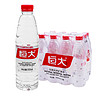 恒大饮用天然矿泉水550ml*12瓶整箱畅爽夏季矿物质饮品非纯净水