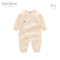kordear 五个半月宝宝衣服一岁婴儿长袖连体衣春秋新生儿哈衣爬服