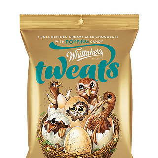 Whittaker's 惠特克 跳跳糖牛奶巧克力 180g*2袋