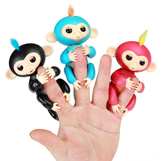 婴儿抖音玩具女孩猴儿童手指男孩学舌指尖机器人网红同款智能益智