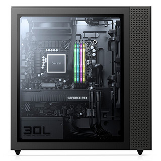 OMEN 暗影精灵6 Pro 游戏台式机 黑色 (酷睿i9-10850K、RTX 2060 6G、16GB、256GB SSD+1TB HDD、水冷)