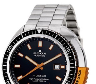 EDOX 依度 HYDRO-SUB系列 80301-3NOM-NIN 男款机械表