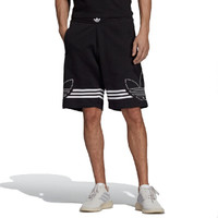 阿迪达斯 ADIDAS 三叶草 男子 经典系列 OUTLINE SHORT 运动 短裤 DU8135 M码
