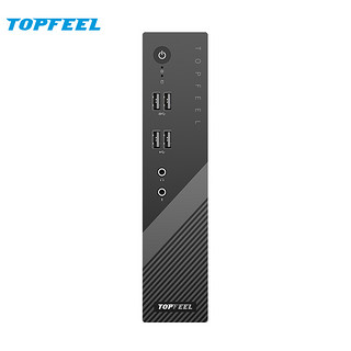 topfeel 极夜 T68M Pro 23.8英寸台式机 酷睿i5-7400 8GB 256GB SSD  