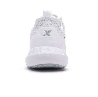 XTEP 特步 9822193295620107 男款运动休闲鞋 白色 EU41