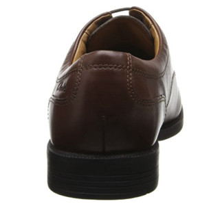 Clarks Beeston Stride 男士正装皮鞋Brown Leather US16【报价价格评测怎么样】 -什么值得买