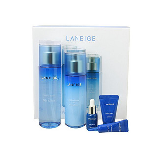 LANEIGE 兰芝 致美紧颜系列 致美水乳套盒 致美保湿水120ml+致美保湿乳100ml+致美精华7ml+致美眼霜3ml+致美面霜10ml